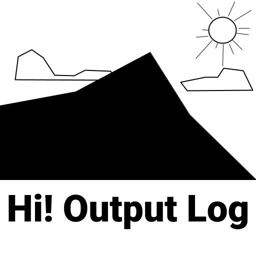 hi! output logのメインビジュアル